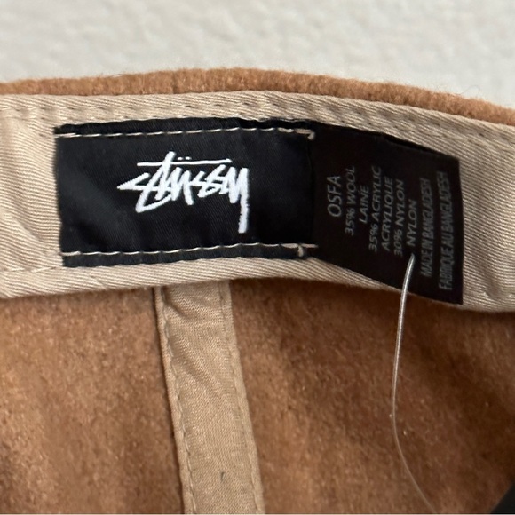 Stussy Stock Wool Low Pro Hat OSFM - Picture 5 of 7